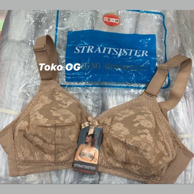 FERNISTYLE BRA / BH STRAIT SISTER IBU ORI ALSI TALI LEBAR TIDAK BUSA TIDAK KAWAT BEST SELLER