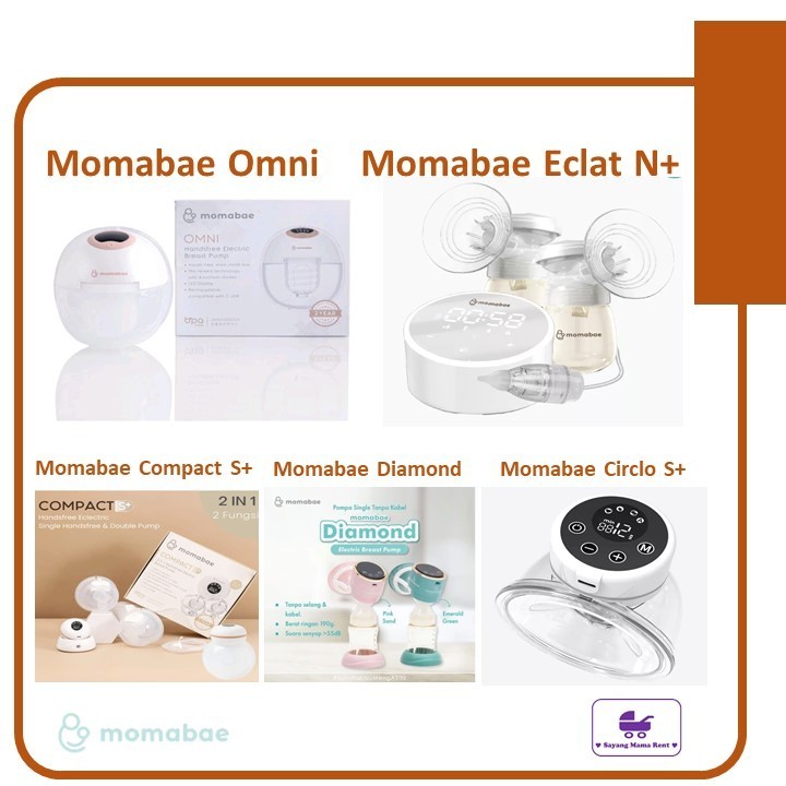 SEWA POMPA ASI MOMABAE OMNI, MOMABAE COMPACT S+, MOMABAE DIAMOND, MOMABAE CIRCLO, MOMABAE ECLAT