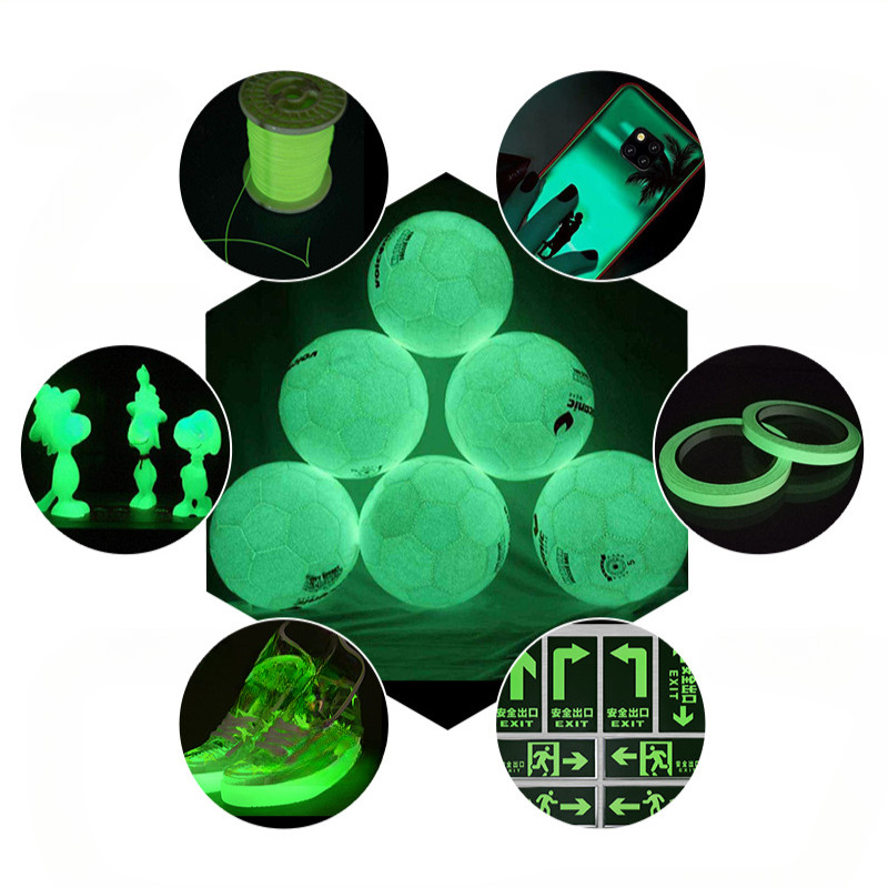 

500/1000g Water Oil Environmental Injection Molding Luminous Powder Road Signs /clothes /shoes /crafts Decorative Materials