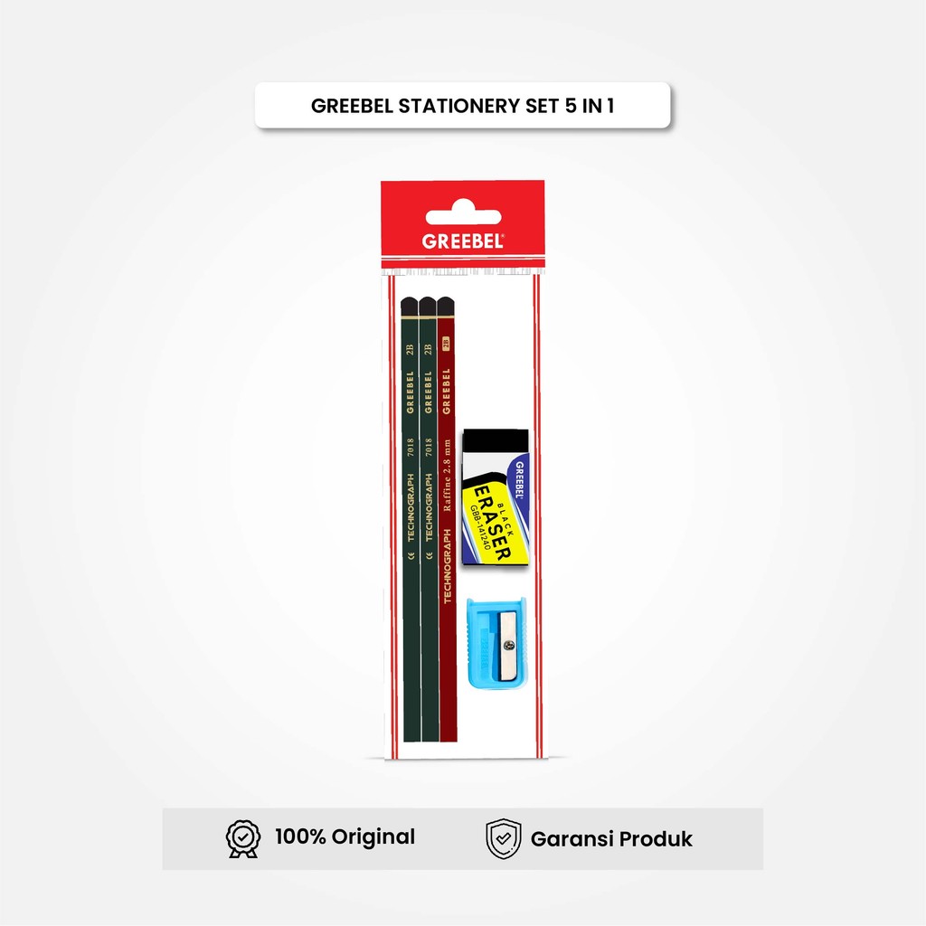 

Stationery Set Paket Alat Tulis Anak / Hampers Kado Anak / Stationery Set 5 In 1