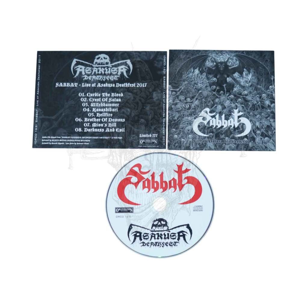 CD - SABBAT - Live At Asakusa Deathfest 2017