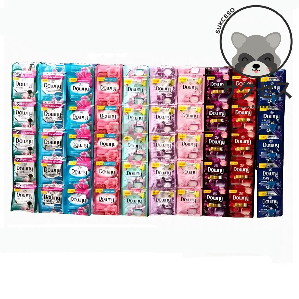 DOWNY Sachet Renceng 12 All Varian 8ml | Downy Gopek/Downy 500 Adorable, Anti Apek, Floral, French