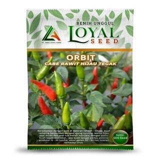 Benih Unggul Cabe Rawit Hijau Orbit 10 GR