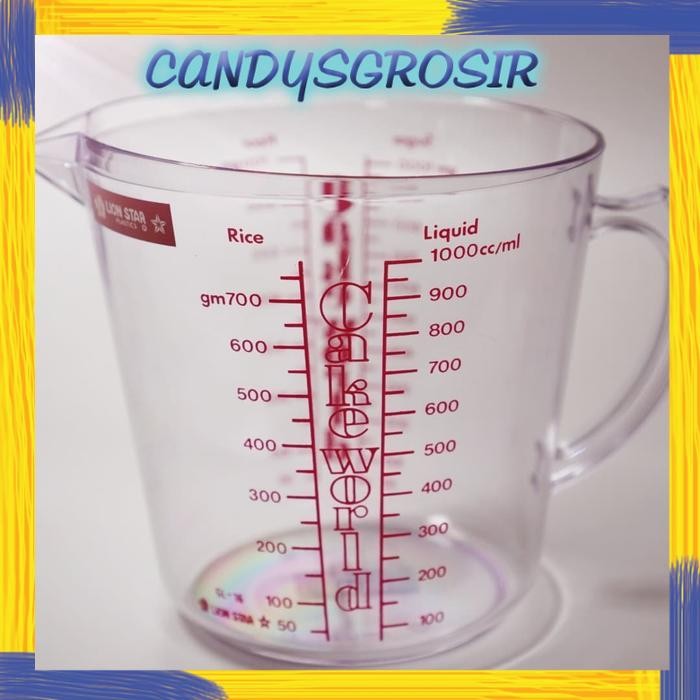 Gelas Takar 1000ml / Gelas ukur 1000ml