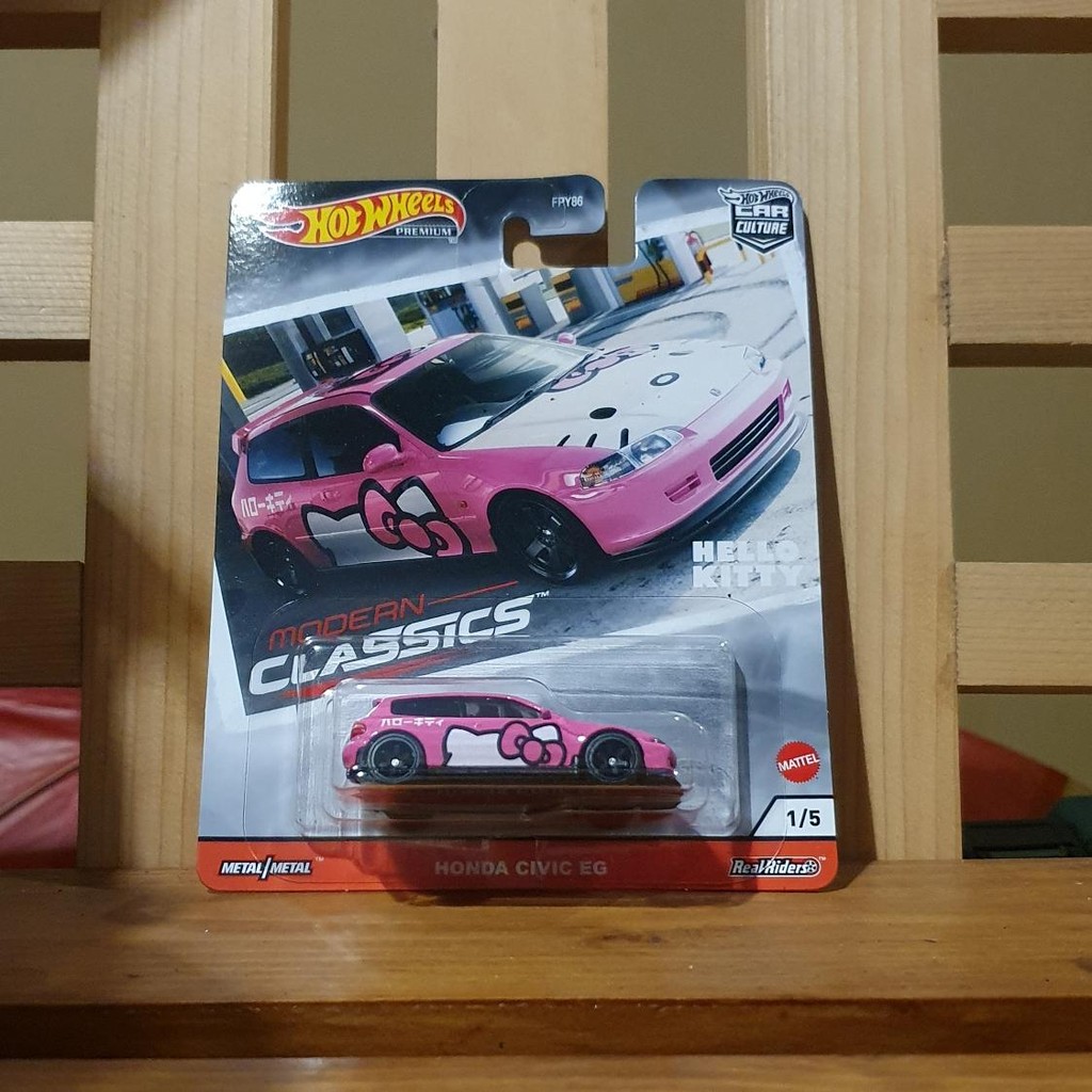 Hot Wheels Honda Civic EG Hello Kitty