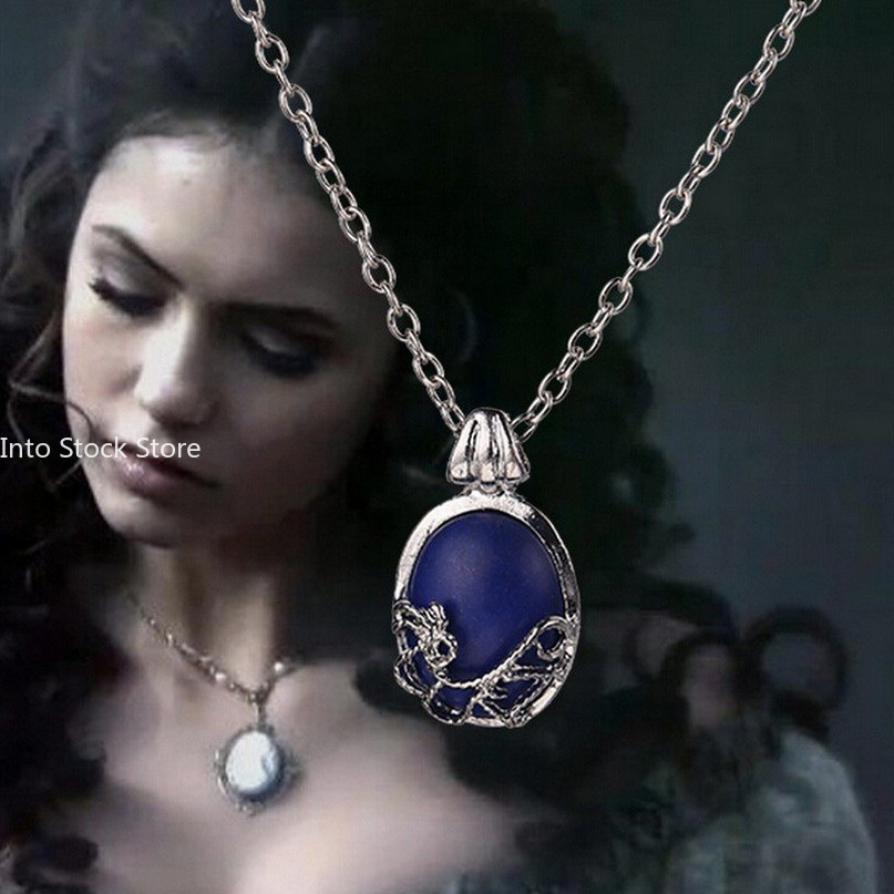 The Vampire aries Necklace Vintage Katherine Pent Fashion Movie Jewelry Cosplay for Women Pent Gifts