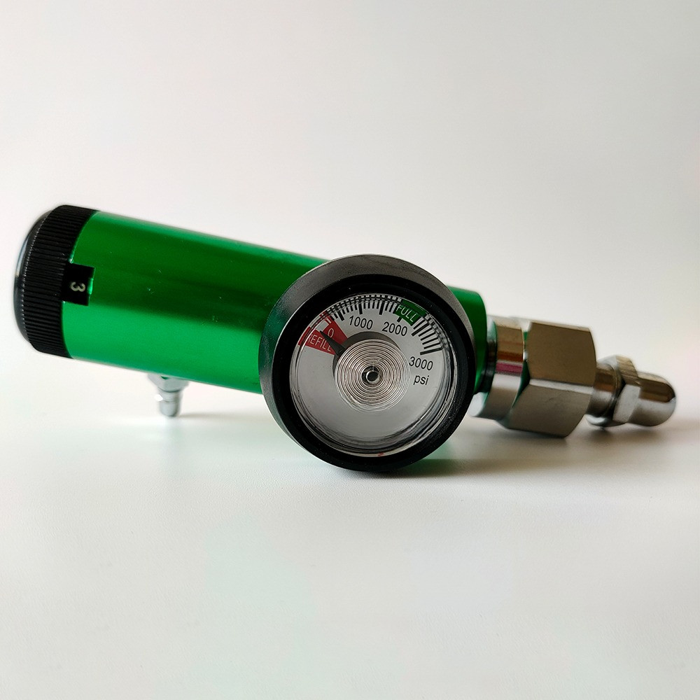 CGA540 Oxygen Pressure Regulator With Flow Meter