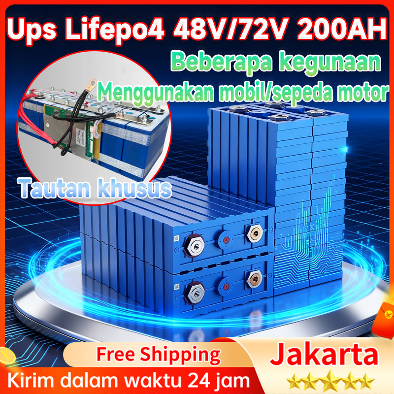 baterai baru 2025 CATL/BYD Battery Lifepo4 48v 120ah/200AH Battery Lifepo4 12v 52ah plus BMS UPS CAT