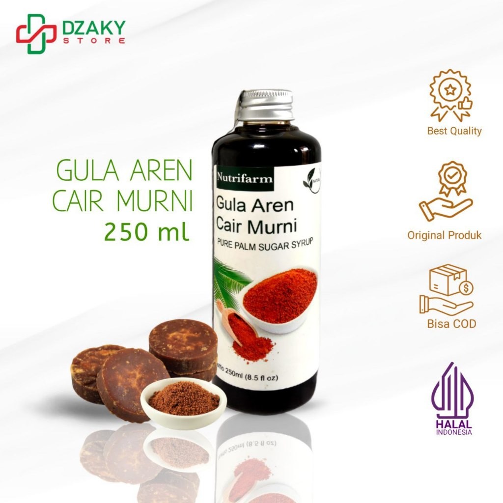 GULA AREN CAIR 250ML ASLI 100% PREMIUM ORGANIK UNTUK KOPI 1 LITER 1KG 5 LITER GULARE TOFFIN MAHORAHO