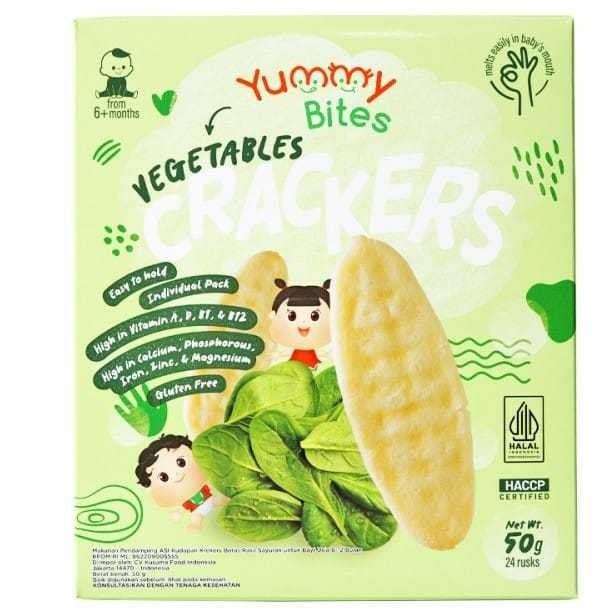 YUMMY BITES-YUMMY BITES FLAVOUR VEGETABLES 50GR