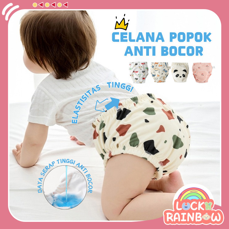 8-14kg toilet training anak clodi popok bayi cuci ulang anti bocor celana anti ompol anak premium