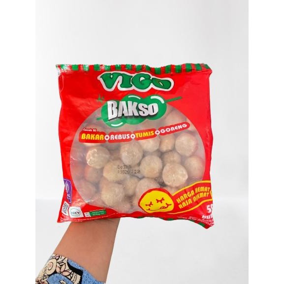 (KHUSUS PULAU JAWA) (isi 50) VIGO BAKSO ISI 50 / BAKAR / REBUS / TUMIS / GORENG / AYU PUTRI FROZEN F