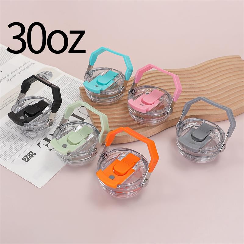 30oz Lid for Stanley Flip Straw Leak Proof Spill-proof Cup Cover Tumbler Lid Replacement for Stanley