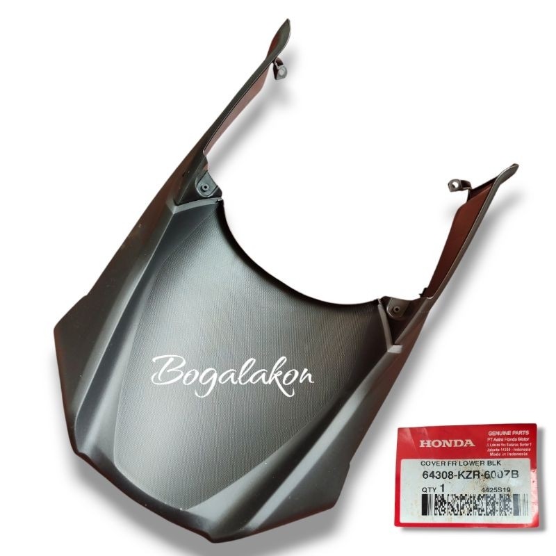 Cover front lower dek lumpur vario 125 kzr 64308kzr600zb