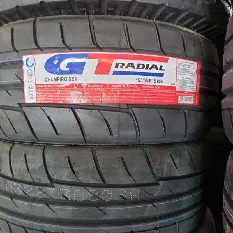 GEARBOX Ban GT Radial 195/55R15 Champiro SX2 Semi Slick