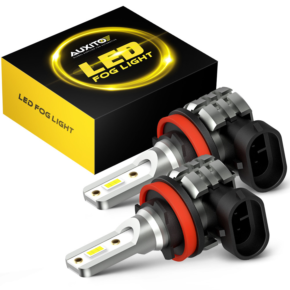 2pcs H8 H11 Led Canbus 9006 HB4 LED Fog lights Bulb CSP 2000LM 6500k White 3000k Golden Yellow Car D