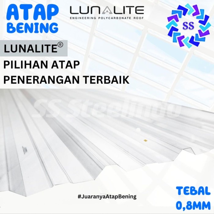 ATAP SPANDEK CLEAR/BENING/TRANSPARAN (PC) LUNALITE 0,8MM (3M 4M 5M 6M)