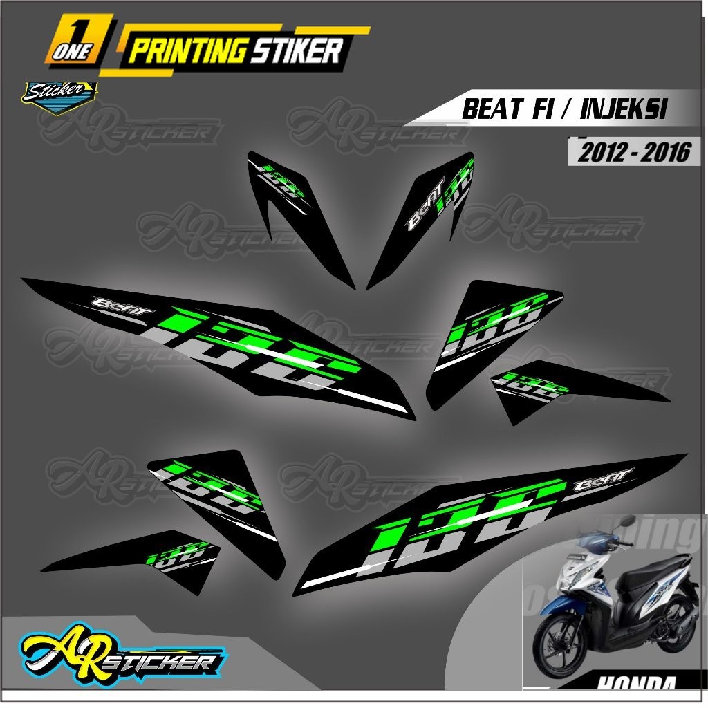 Striping Beat Fi 135 Striping Beat 135 Striping Beat Fi Stiker Beat Fi Striping Beat Fi 2014