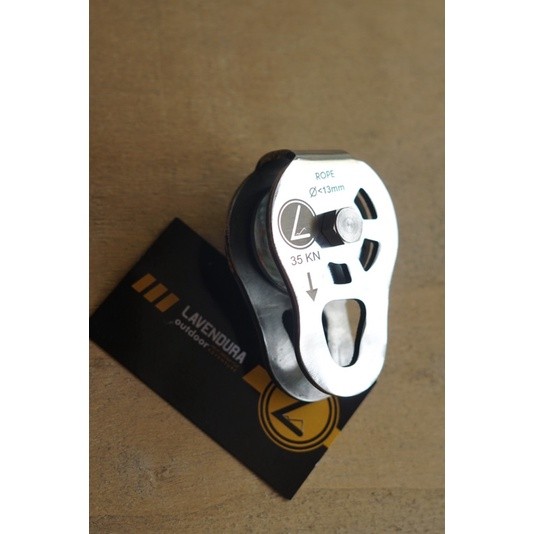 Pulley single 3 ton stainless no tandem petzl camp ascender descender karmantel beal dmm barsholl