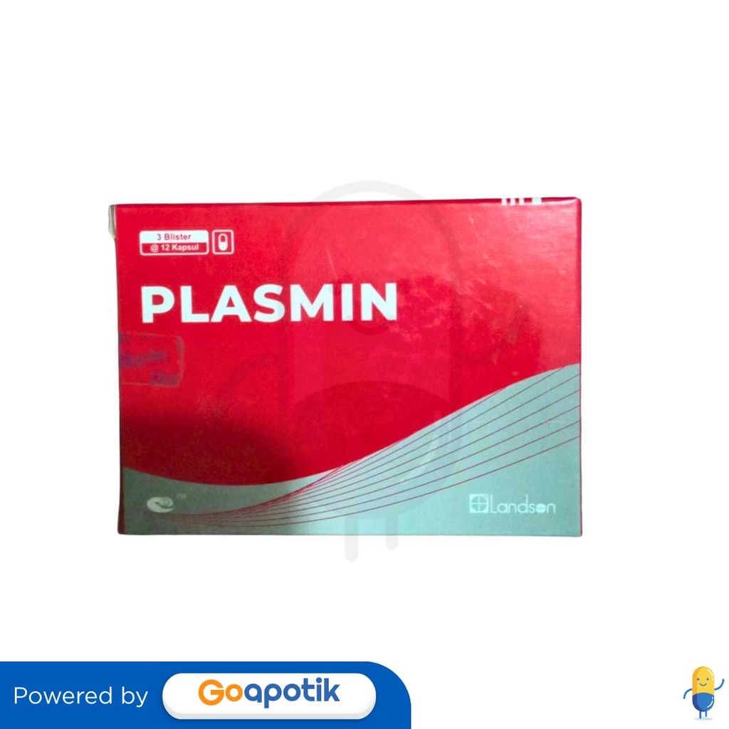 Plasmin 250 Mg Box 36 Kapsul