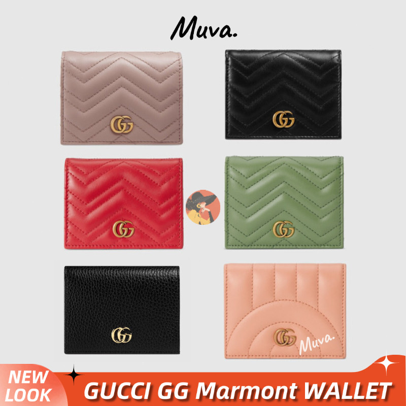 Gucci GG Marmont Women/Card Holder/Wallet