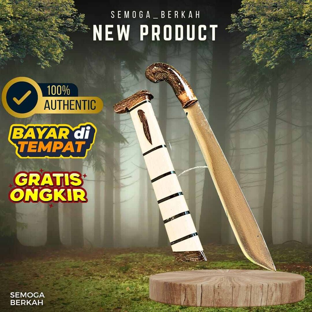 golok sembelih jati super tajam ASLI CIBATU