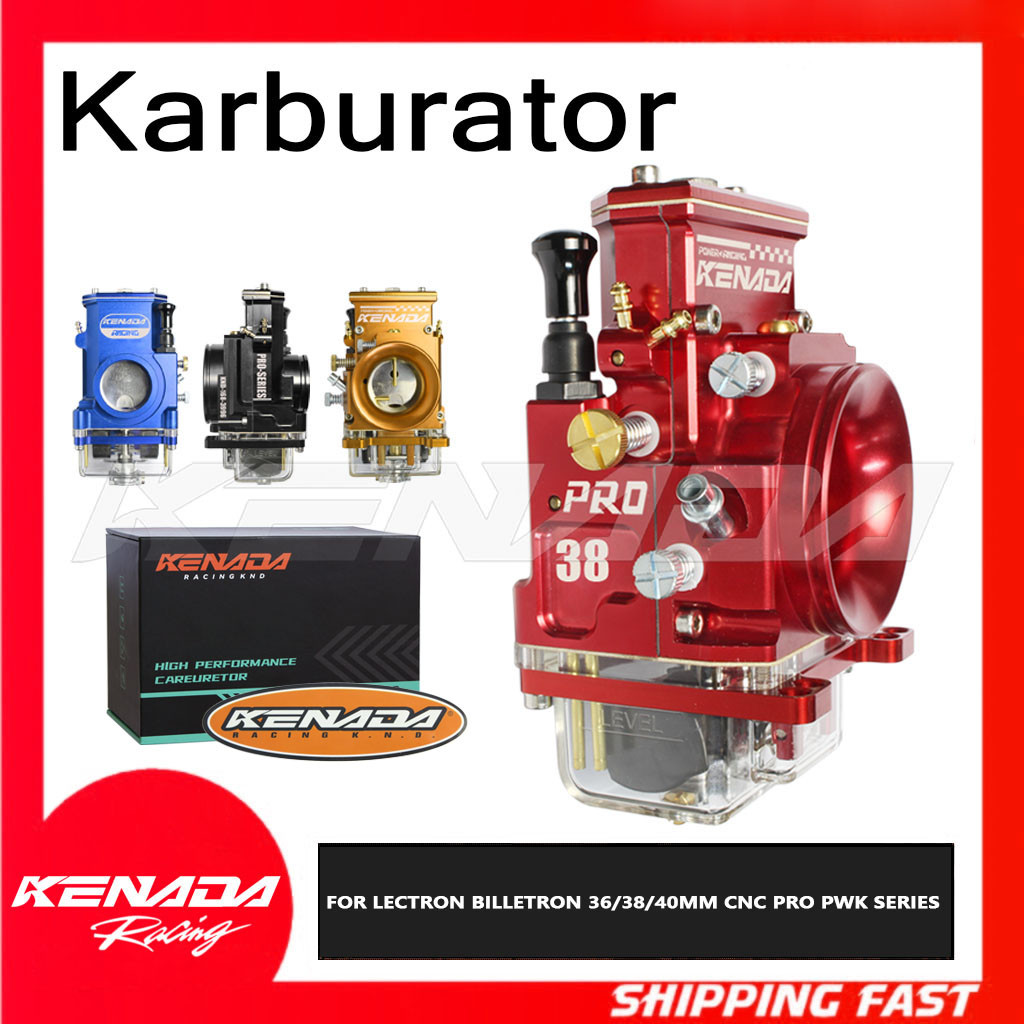 KENADA RACING KARBURATOR LECTRON BILLETRON CNC PRO PWK 36/38/40MM  SERIES