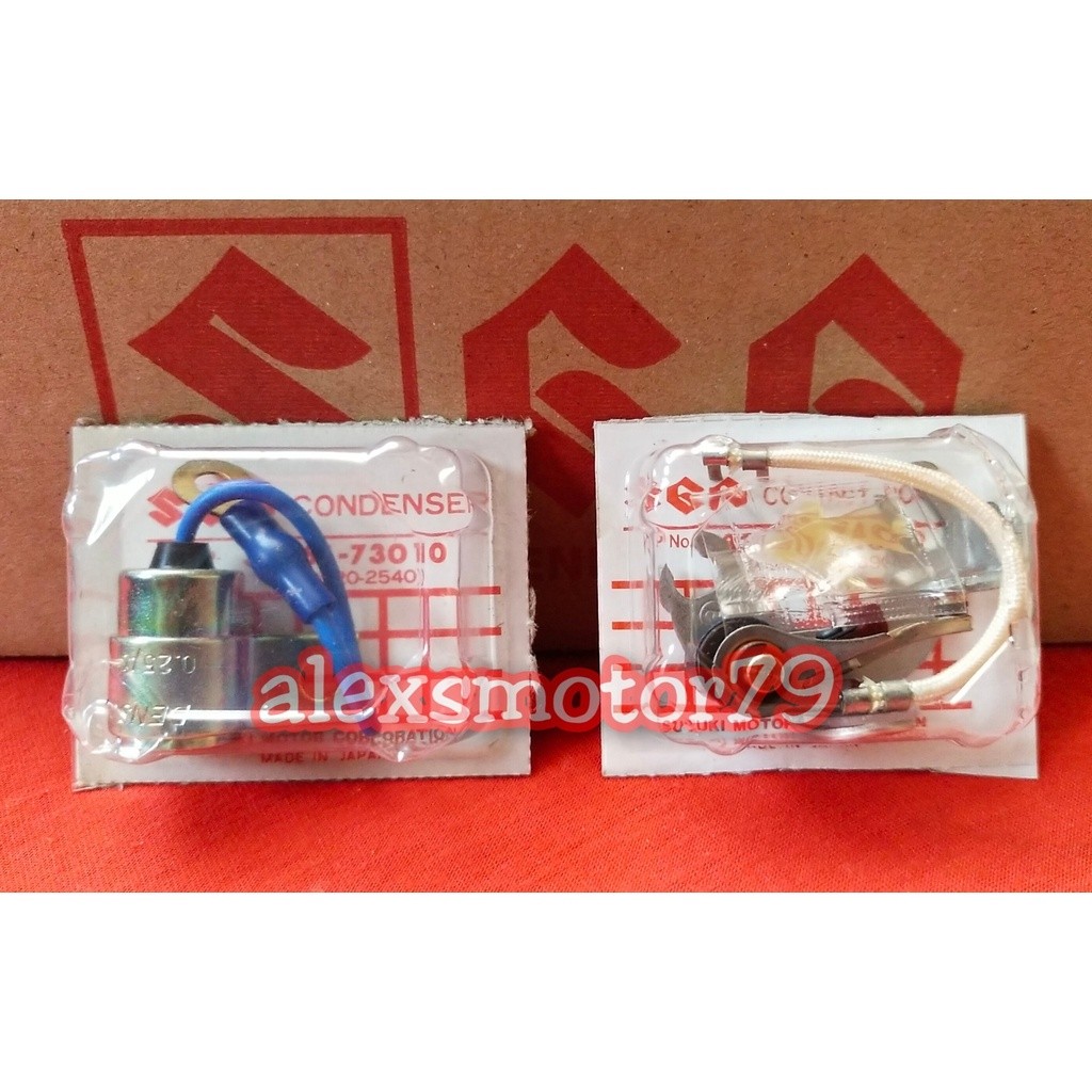 Platina Kondensor Suzuki Jimny Katana Forsa Carry 1.0 Original SGP Japan