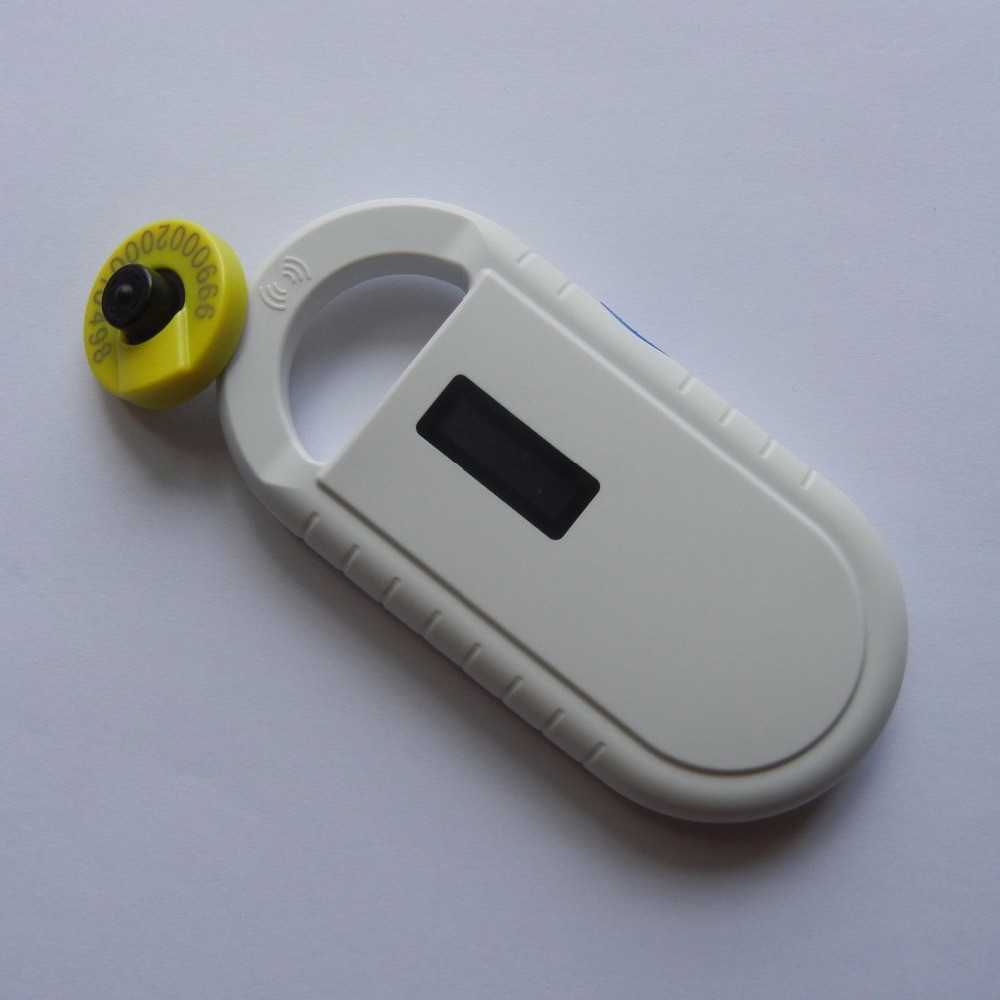 RFID Animal  Reader ISO11785/84 FDX-B Pet Microchip Scanner, Animal RFID Tag Reader Livestock reader