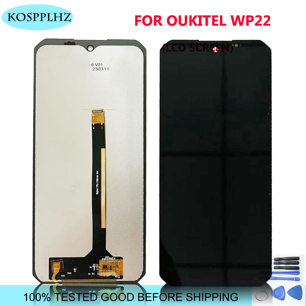 6.58" For Oukitel WP22 WP26 LCD splay With Tou Screen Sensor Perfect Replacement For OUKITEL WP 22 S