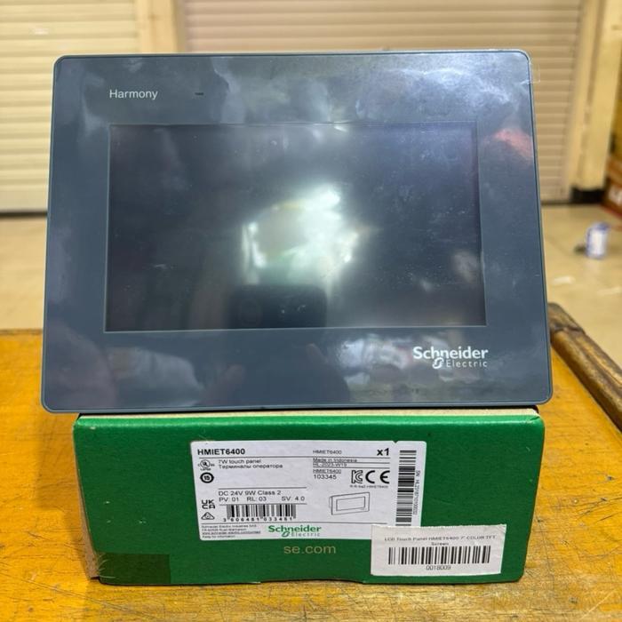 Schneider HMI HMIET6400 7W touch panel