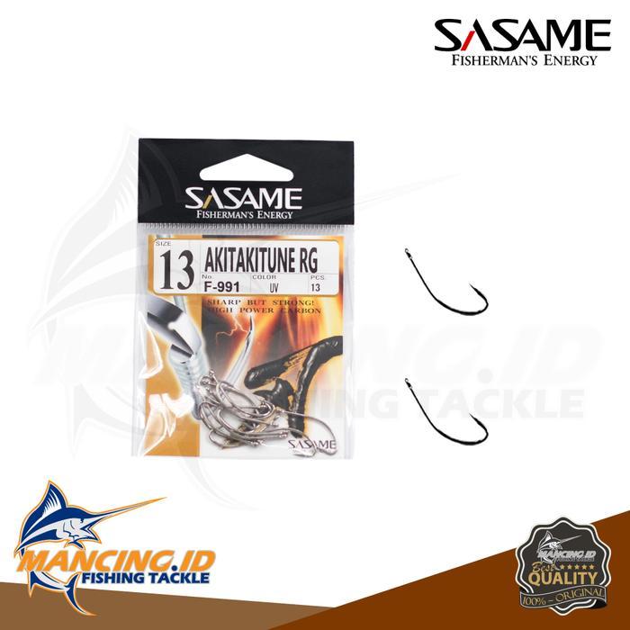 Sasame Akitakitune RG F-991A UV Carbon Hook Kail Pancing Made In Japan - 0.3