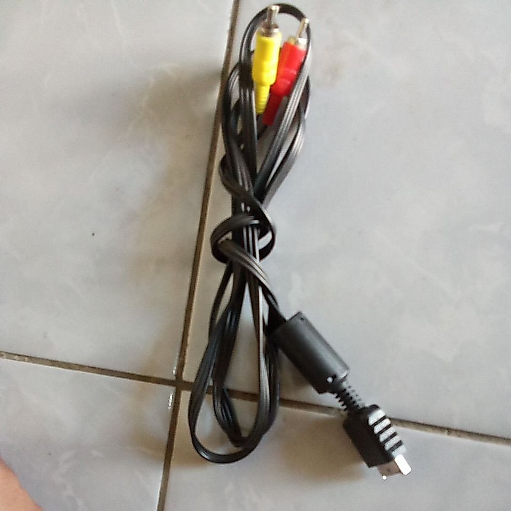 Kabel rca ps 2 copotan ORI Sony PS 2