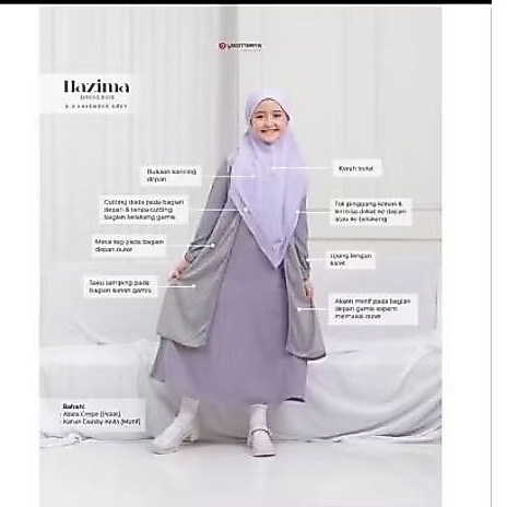 Preloved gamis anak by yasmeera