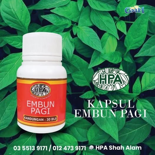 EMBUN PAGI HPA MALAYSIA  -Obat Herbal Antivirus