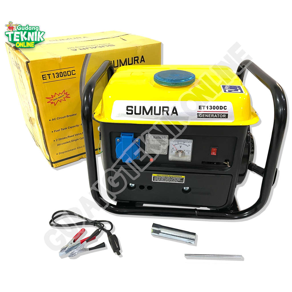 Genset 700watt SUMURA ET1300DC 2Tak / Power Generator Genset LIstrik 700 Watt Wat 700W 2 Tak 2T ET-1