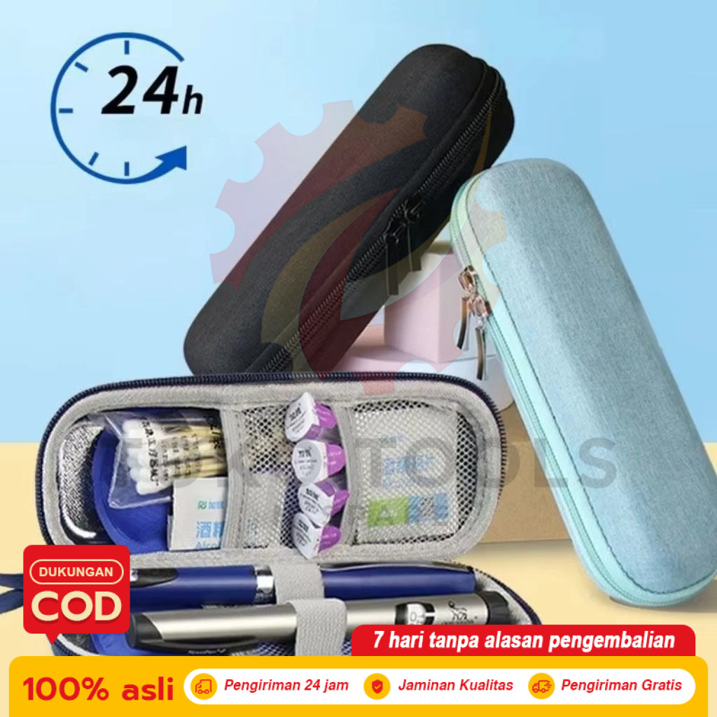 Tas Insulin Travel – Cooler Box Waterproof untuk Insulin & Alat Suntik