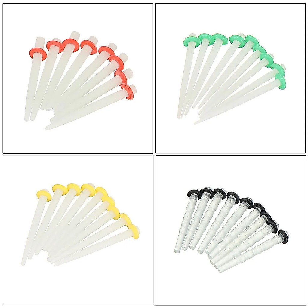 200Pcs/Box Dental Fiber Post Drills Screw/Straight Post Quartz Glass Thread Pile Kit Root Canal