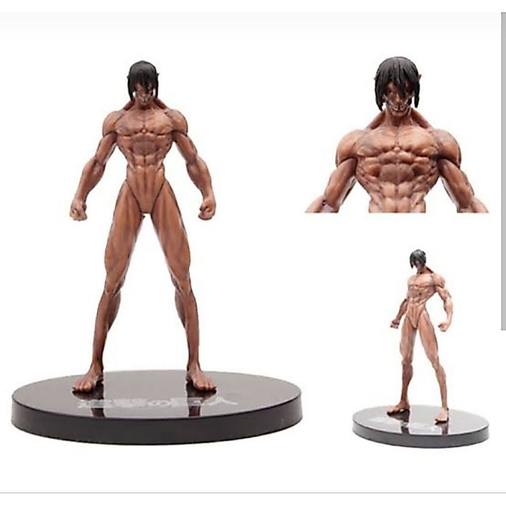 action figure Eren Jeger berdiri dari aot