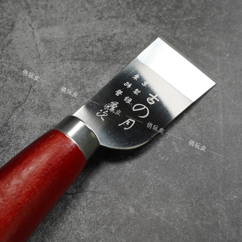

1pcs Sharp Blade leather Cut Tool Incision Knife Copper Trimming Knife Leather cutter width DIY Leather craft 35mm
