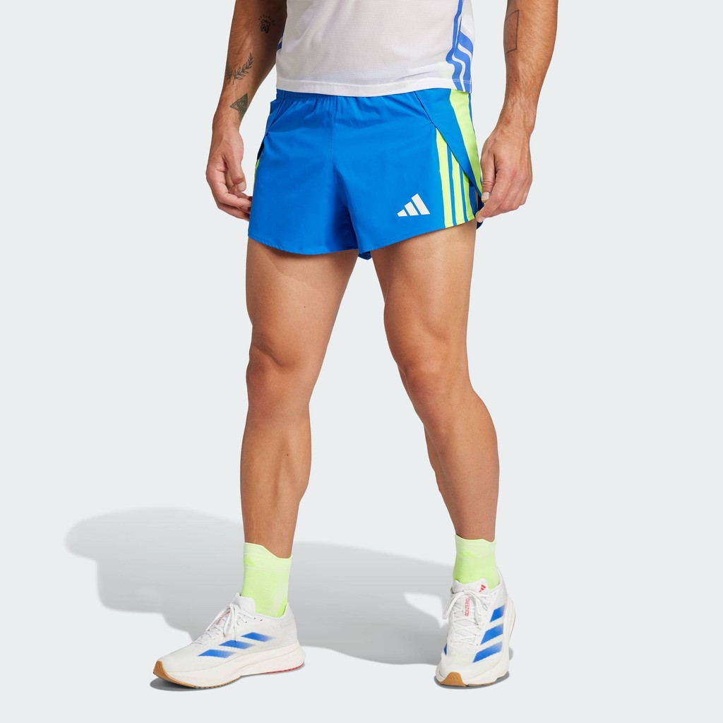 adidas Running Adizero Retro Running Shorts Men Blue JD7312