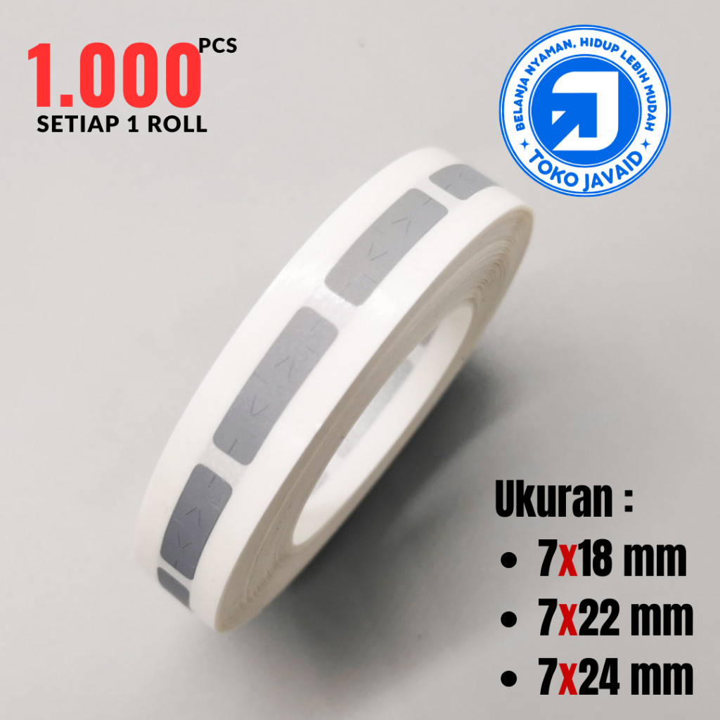 

BICUS Label Gosok Voucher Stiker Gosok Penutup Voucher Sticker Undian Roll 1000pcs 7mm