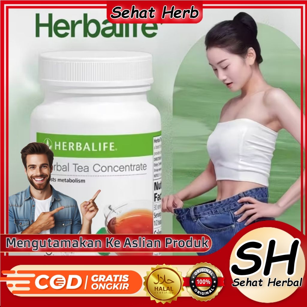 Herbalife Herbal Tea Concentrate Original 102g/Teh Konsentrat Herbal Rasa Original/Teh Herbal Pelang