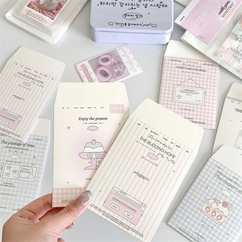 

[GAMGAM] Pastel Vibe Series Envelope Photocard Packaging Amplop PC