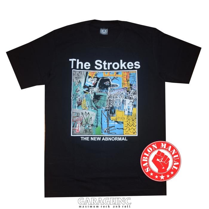 (COD) kaos band the strokes the new abnormal - M