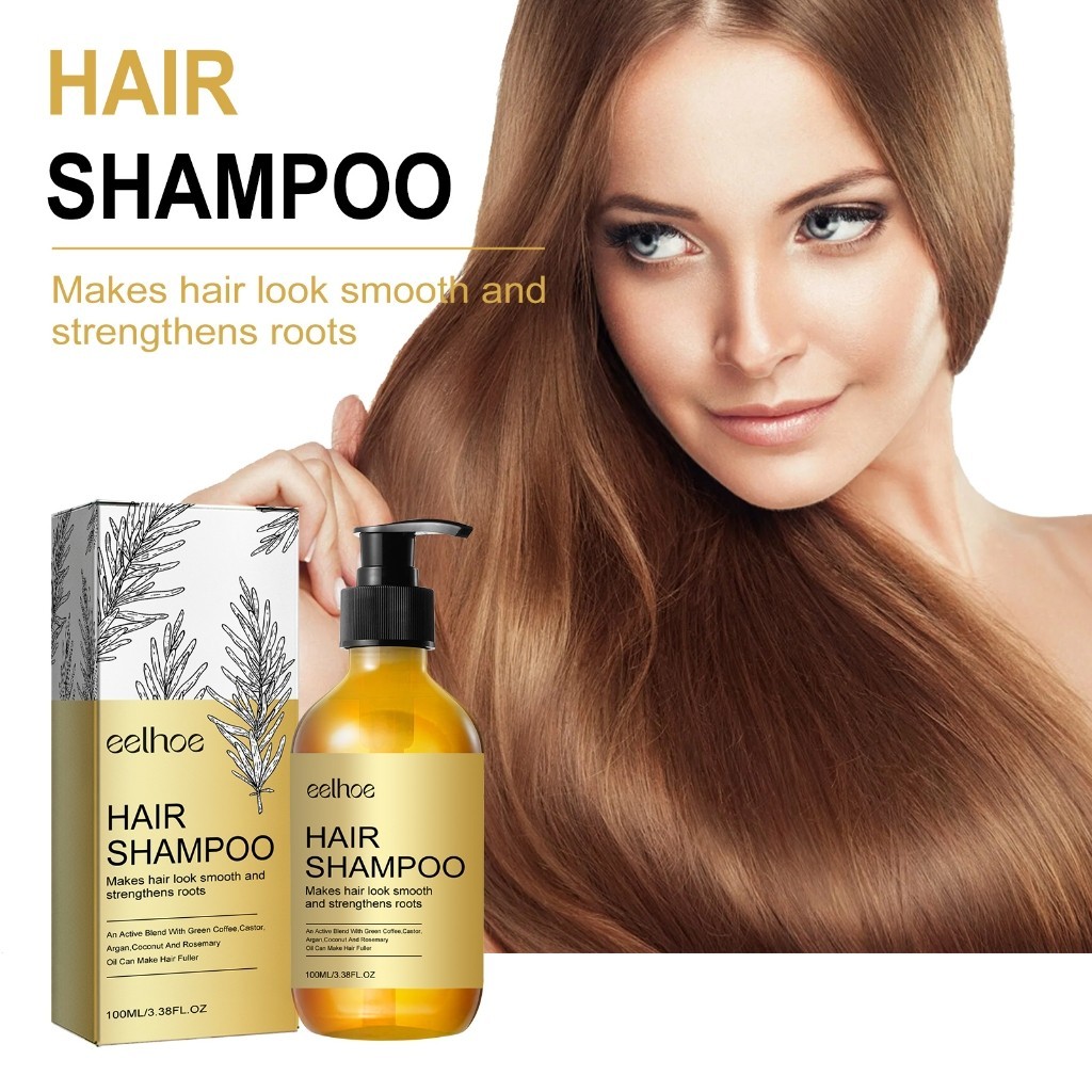 EELHOE Rosemary Shampoo Rosemary Oil Rambut Penumbuh Rambut Botak Perawatan Rambut Rontok Penumbuh R
