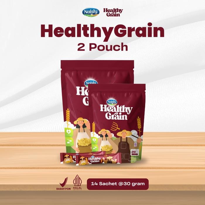 

PROMO! HealthyGrain Minuman Oat Multigrain Solusi Stabilkan Hipertensi Paket 2 Pouch