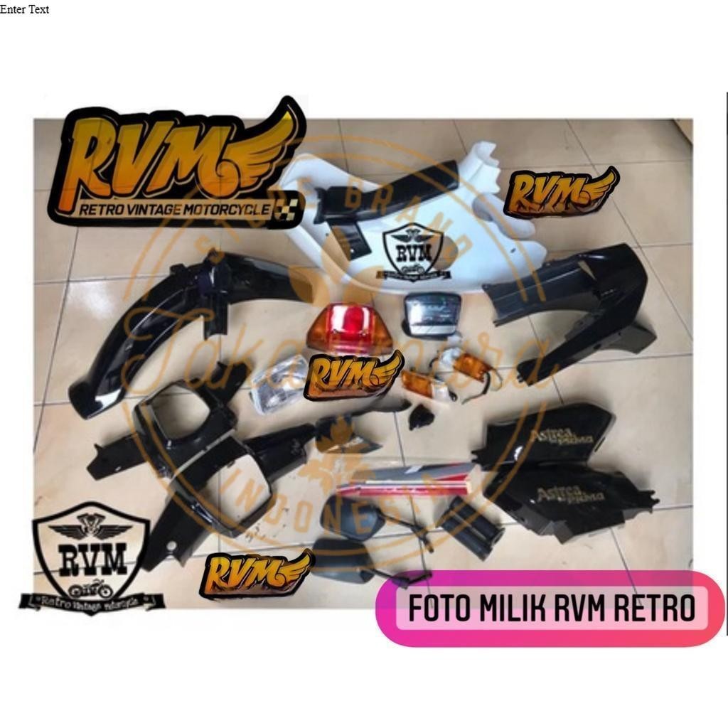AJM - (COD) sepaket body honda astrea prima set legsild dan spedometer full set bodi astrea prima se