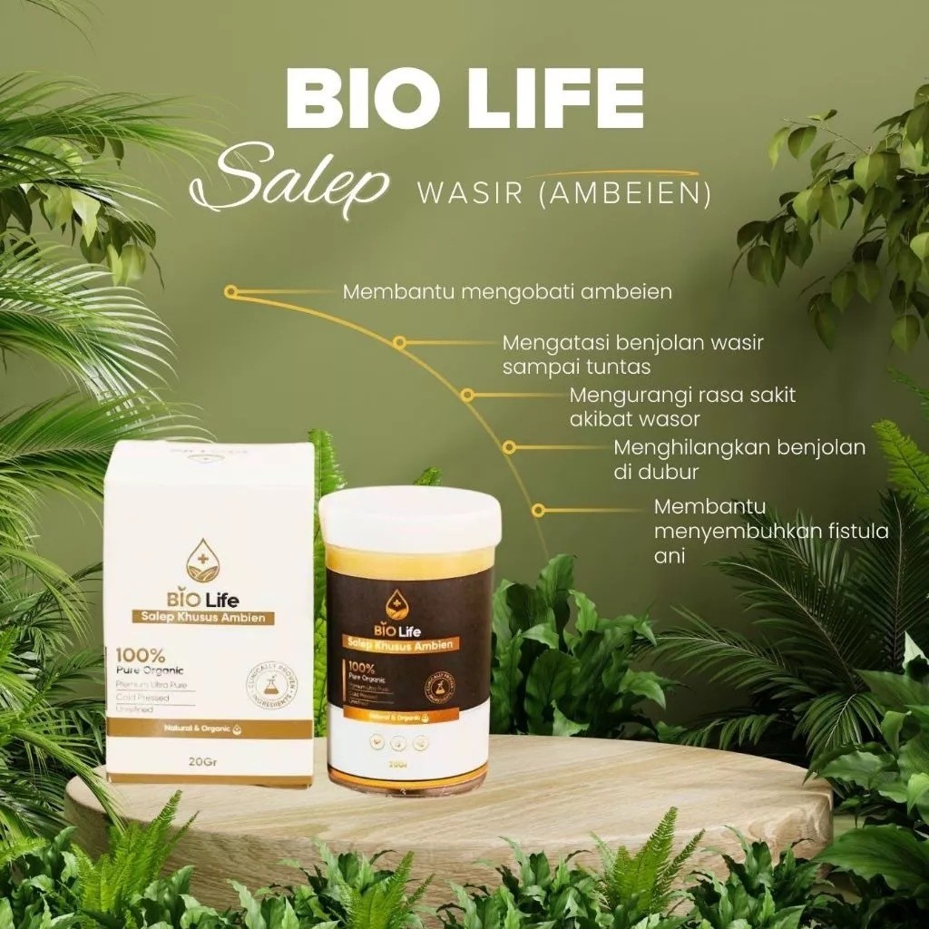 Biolife Salep Untuk Mengobati Ambien & Wasir Racikan Dokter Obat Ambien termurah