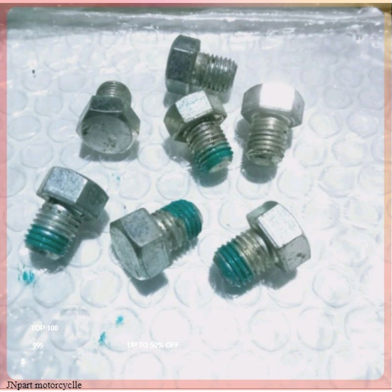 baut 14 panjang 1cm m10x10 original